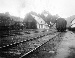 Templom:, 1940, Fortepan, gőzmozdony, MÁV, vasút, Fortepan #6803