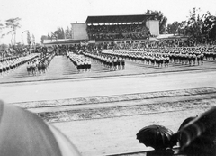 Magyarország, Népliget, Budapest X., KISOK pálya (későbbi legismertebb nevén Építők pálya)., 1937, Fortepan, nézőtér, futballpálya, Budapest, Fortepan #6805