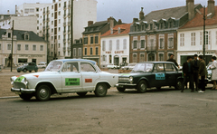 Franciaország, Tarbes, Place Marcadieu., 1968, A R, színes, automobil, Fortepan #69852