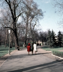 Hungary, Margit Islands, Budapest, 1971, Zsanda Zsolt, Vajszada Károly, colorful, Fortepan #70058