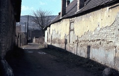 Hungary, Óbuda, Budapest III., utcaköz a Szőlőkert utca 10. és 12. számú háznál., 1968, Zsanda Zsolt, Vajszada Károly, colorful, street view, Budapest, Fortepan #70096