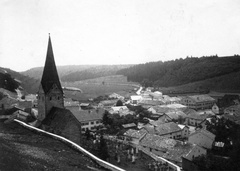 Németország, Suffersheim, Szent Mihály-templom., 1920, Teodoro Wolf-Ferrari, templom, látkép, Fortepan #70463