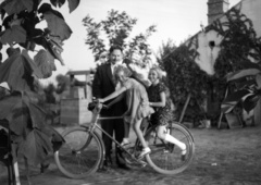 1935, Lissák Tivadar, bicycle, Fortepan #71107