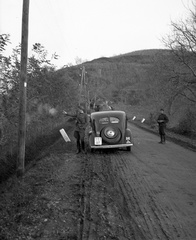 1939, Lissák Tivadar, Steyr-márka, osztrák gyártmány, katona, automobil, pisztoly, Steyr 100/200, Fortepan #71313