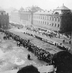 Magyarország, budai Vár, Budapest I., Szent György tér, augusztus 20-i Szent Jobb körmenet., 1939, Fortepan, Budapest, Fortepan #7141