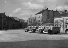 Magyarország, Budapest XII.,Budapest II., Széll Kálmán tér., 1941, Lissák Tivadar, autóbusz, magyar gyártmány, MÁVAG-márka, MÁVAG N26/36, Budapest, viszonylatszám, Fortepan #71734