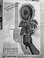 1943, Lissák Tivadar, poster, Fortepan #72159