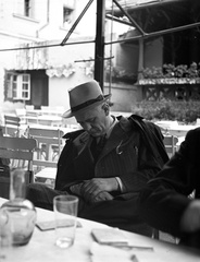 1943, Lissák Tivadar, hat, sleeping, Fortepan #72184