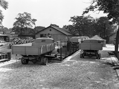 1943, Lissák Tivadar, német gyártmány, Opel-márka, teherautó, katonaság, hordó, Opel Blitz, katonai rendszám, Fortepan #72308