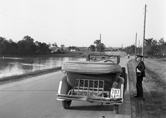 1943, Lissák Tivadar, amerikai gyártmány, sofőr, automobil, rendszám, Nash-márka, Nash 420, Fortepan #72426