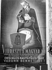 Magyarország, Budapest, 1943, Lissák Tivadar, plakát, Klösz György és Fia Grafikai Rt, Fortepan #72607