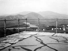 Ukraine,Zakarpattia Oblast, Mukachevo, kilátás a várból., 1942, Fortepan, railing, picture, Fortepan #7315