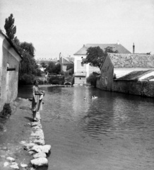 Magyarország, Tapolca, Kis-tó., 1939, Lissák Tivadar, Fortepan #73272