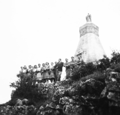 Magyarország, Pécs, Francia emlékmű., 1939, Romák Éva, emlékmű, Fortepan #73857