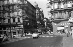 Austria, Vienna, Kärntner Strasse az Opera mellett., 1965, Romák Éva, Fortepan #74376