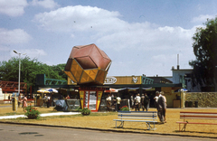 Magyarország, Budapesti Nemzetközi Vásár, Budapest X., Albertirsai úti vásárterület., 1973, Fülöp Imre, Kalocsai István, színes, Budapest, Fortepan #74749