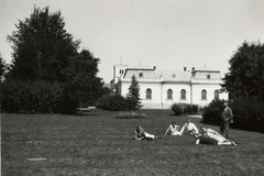 Romania,Transylvania, Treznea, Bay-kastély., 1930, Péchy László, tableau, mansion, Fortepan #75806