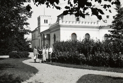 Romania,Transylvania, Treznea, Bay-kastély., 1930, Péchy László, tableau, mansion, Fortepan #75807