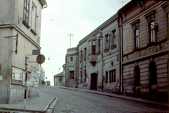 Magyarország, Veszprém, Brusznyai Árpád utca (Bajcsy-Zsilinszky út) a Kossuth Lajos utcáról nézve., 1968, Herth Viktória dr, Bodó Emma, színes, utcakép, Fortepan #76547