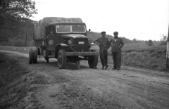 1949, Erky-Nagy Tibor, teherautó, MÁVAUT-szervezet, rendszám, Chevrolet G506, Chevrolet-márka, Fortepan #76754