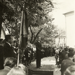 Szlovákia, Érsekújvár, Pázmány Péter Gimnázium (később Gymnázium Nové Zámky)., 1941, Klenner Aladár, Fortepan #76860