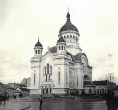 Románia,Erdély, Kolozsvár, Bocskai tér, Ortodox katedrális., 1940, Klenner Aladár, templom, pravoszláv templom, Fortepan #76946