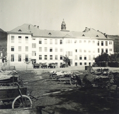 Romania,Transylvania, Șimleu Silvaniei, Főgimnázium (később Mezőgazdasági Líceum)., 1940, Klenner Aladár, Fortepan #76958