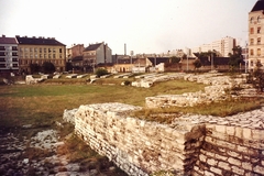 Magyarország, Óbuda, Budapest III., a katonavárosi amfiteátrum., 1975, Ed Sijmons, színes, antik kultúra, amfiteátrum, katonai amfiteátrum, Budapest, Fortepan #77789