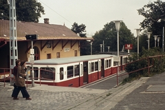 Magyarország, Széchenyihegy, Budapest XII., a Fogaskerekű végállomása., 1975, Ed Sijmons, színes, fogaskerekű vasút, Budapest, Fortepan #77814