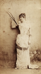 Hungary, Győr, A felvétel 1890 körül készült., 1900, Nagy Beatrix Julianna, portrait, fashion, studio, woman, Fortepan #78042