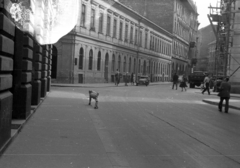 Magyarország, Budapest VII., Dob utca a Klauzál tér felől az Akácfa utca kereszteződése felé nézve., 1966, Berkó Pál, Budapest, Fortepan #78423