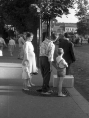 Magyarország, Budapest VIII., Múzeum körút a Magyar Nemzeti Múzeum elöl a Kálvin tér felé nézve., 1966, Berkó Pál, Budapest, Fortepan #78424