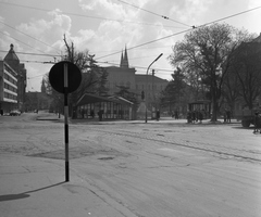 Hungary, Szeged, Dugonics tér a Tisza Lajos (Lenin) körút kereszteződésétől a Somogyi utca felé nézve., 1969, UVATERV, Fortepan #79760