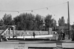 Magyarország, Debrecen, Nagyerdei Strandfürdő., 1951, UVATERV, strand, Fortepan #79801