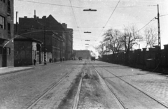 Magyarország, Budapest IX., Soroksári út, balra a Tinódi utca torkolata., 1960, UVATERV, Budapest, Fortepan #79807