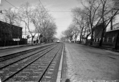 Magyarország, Budapest XIII., Váci út a Forgách utca felől a Rozsnyai utca felé nézve., 1960, UVATERV, Budapest, Fortepan #80064