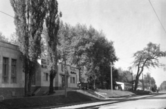 Magyarország, Debrecen, a Nagyerdői Gyógyfürdő főépülete., 1951, UVATERV, épület, gyógyfürdő, Fortepan #80156