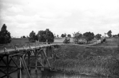 1950, UVATERV, híd, fahíd, Fortepan #80203