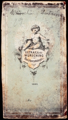 Szlovákia, Besztercebánya, Sztraka és Würshing fényképészek., 1900, Fortepan, műterem, fényképész, hátlap, Fortepan #81386