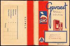 Magyarország, Budapest VI., Andrássy út 42., Mészöly Fotó Stúdió., 1941, Fortepan, fényképtartó tasak, Budapest, Fortepan #81557