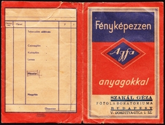 Magyarország, Budapest V., Dorottya utca 1., Szakál Géza fotólaboratóriuma., 1939, Fortepan, fényképtartó tasak, fotólaboratórium, Budapest, Fortepan #81577