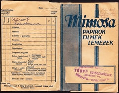 Magyarország, Budapest VII., Rákóczi út 84. / Erzsébet körút 12., TROPP Fotószaküzlet., 1934, Fortepan, fényképtartó tasak, fotószaküzlet, Budapest, Fortepan #81580