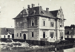 Hungary, Budapest VI., Andrássy út 126. Weninger-villa. A felvétel 1876 körül készült. A kép forrását kérjük így adja meg: Fortepan / Budapest Főváros Levéltára. Levéltári jelzet: HU.BFL.XV.19.d.1.05.063, 1900, Budapest Főváros Levéltára / Klösz György fényképei, Klösz György, avenue, Budapest, Fortepan #82118