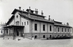 Magyarország, Budapest IX., Albert Flórián (Gyáli) út, Szent László Kórház. A felvétel 1890 után készült. A kép forrását kérjük így adja meg: Fortepan / Budapest Főváros Levéltára. Levéltári jelzet: HU.BFL.XV.19.d.1.07.135, 1900, Budapest Főváros Levéltára / Klösz György fényképei, Klösz György, Hauszmann Alajos-terv, Budapest, Fortepan #82459