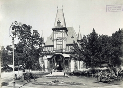 Magyarország, Városliget, Budapest XIV., "Millenniumi kiállítás: József főherceg pavilon. A felvétel 1896-ban készült." A kép forrását kérjük így adja meg: Fortepan / Budapest Főváros Levéltára. Levéltári jelzet: HU.BFL.XV.19.d.1.10.054, 1900, Budapest Főváros Levéltára / Klösz György fényképei, Klösz György, Budapest, Ezredéves Országos Kiállítás, Fortepan #82896