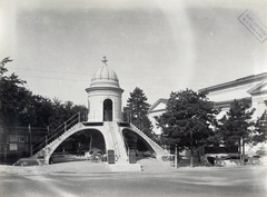 Magyarország, Városliget, Budapest XIV., "Millenniumi kiállítás: Magyar Monier építkezési vállalat épülete. A felvétel 1896-ban készült." A kép forrását kérjük így adja meg: Fortepan / Budapest Főváros Levéltára. Levéltári jelzet: HU.BFL.XV.19.d.1.10.082, 1900, Budapest Főváros Levéltára / Klösz György fényképei, Klösz György, Budapest, Ezredéves Országos Kiállítás, Fortepan #82921