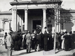 Magyarország, Városliget, Budapest XIV., "Millenniumi kiállítás: Az Alpár Ignác tervezte Redlich, Spitzer és Walla pavilon. A felvétel 1896-ban készült." A kép forrását kérjük így adja meg: Fortepan / Budapest Főváros Levéltára. Levéltári jelzet: HU.BFL.XV.19.d.1.10.139, 1900, Budapest Főváros Levéltára / Klösz György fényképei, Klösz György, Budapest, Ezredéves Országos Kiállítás, Fortepan #82973