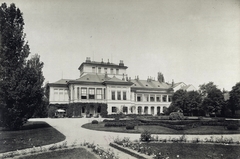 Magyarország, Barcs, Somogytarnóca (ekkor önálló, ma a város része), a Széchenyi-kastély és parkja. A felvétel 1895-1899 között készült. A kép forrását kérjük így adja meg: Fortepan / Budapest Főváros Levéltára. Levéltári jelzet: HU.BFL.XV.19.d.1.11.046, 1900, Budapest Főváros Levéltára / Klösz György fényképei, Klösz György, park, kastély, Fortepan #83557