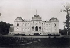 Hungary, Tóalmás, Beretvás Endre kastélya (Andrássy-kastély), elölnézet. A felvétel 1895-1899 között készült. A kép forrását kérjük így adja meg: Fortepan / Budapest Főváros Levéltára. Levéltári jelzet: HU.BFL.XV.19.d.1.13.055, 1900, Budapest Főváros Levéltára / Klösz György fényképei, Klösz György, castle, Fortepan #83566