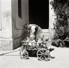 1939, Ebner, kézikocsi, Fortepan #83957